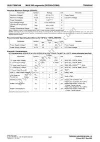 BU91799KV-ME2 Datasheet Page 3