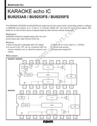 BU9253AS Datasheet Cover