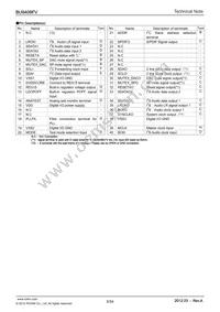 BU9409FV-E2 Datasheet Page 5