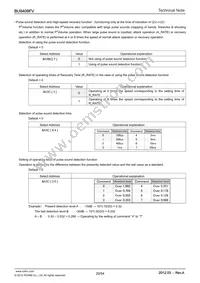 BU9409FV-E2 Datasheet Page 20