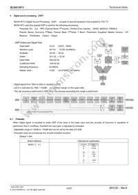 BU9414FV-E2 Datasheet Page 14