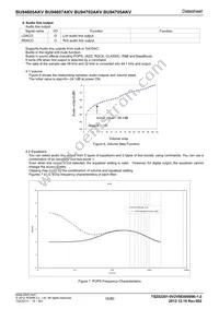 BU94705KV-E2 Datasheet Page 15