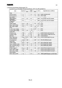 BU9543KV-E2 Datasheet Page 2