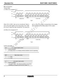 BU9716BK Datasheet Page 6