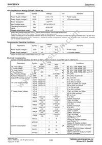 BU97501KV-E2 Datasheet Page 3