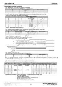 BU97520AKV-ME2 Datasheet Page 12