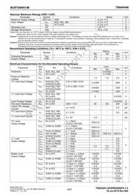 BU97540KV-ME2 Datasheet Page 4