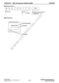 BU97941FV-E2 Datasheet Page 21