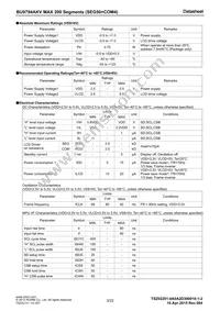 BU9794AKV-BZE2 Datasheet Page 3