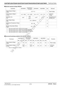 BU9794KV-E2 Datasheet Page 2
