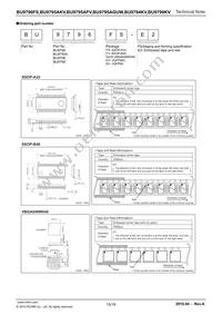 BU9794KV-E2 Datasheet Page 15