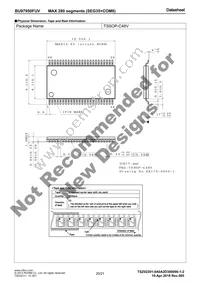 BU97950FUV-BZE2 Datasheet Page 20