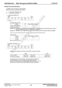 BU9795AFV-LBE2 Datasheet Page 9