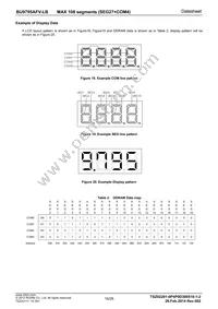 BU9795AFV-LBE2 Datasheet Page 16