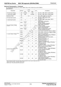 BU97981KV-BZE2 Datasheet Page 7