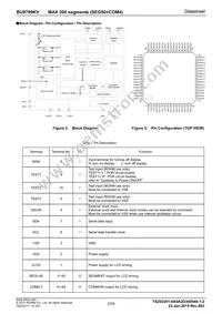 BU9799KV-BZE2 Datasheet Page 2