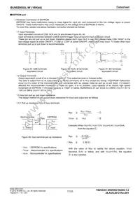 BU9829GUL-WE2 Datasheet Page 17