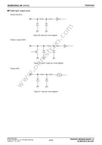 BU9833GUL-WE2 Datasheet Page 20