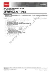 BU9844GUL-WE2 Datasheet Cover