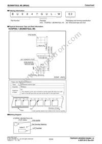 BU9847GUL-WE2 Datasheet Page 23