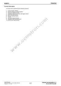 BU9873F-GTE2 Datasheet Page 10