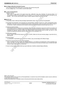 BU9880GUL-WE2 Datasheet Page 20