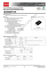 BU9888FV-WE2 Datasheet Cover