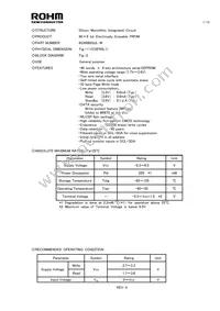 BU9890GUL-WE2 Datasheet Cover