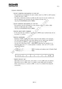 BU9890GUL-WE2 Datasheet Page 9