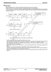 BU99901GUZ-WE2 Datasheet Page 16