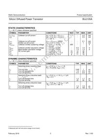 BUJ105A Datasheet Page 3
