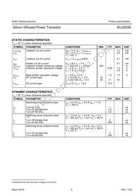 BUJ303B Datasheet Page 3