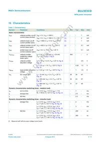 BUJ303CD Datasheet Page 6