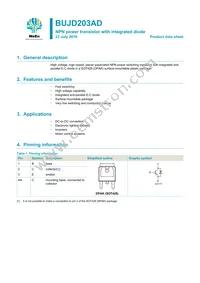 BUJD203AD Datasheet Cover