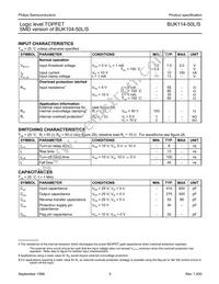 BUK114-50L Datasheet Page 5