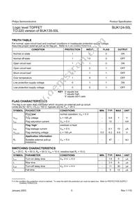 BUK124-50L Datasheet Page 5