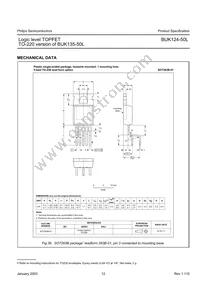 BUK124-50L Datasheet Page 12