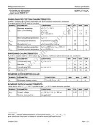 BUK127-50DL Datasheet Page 4