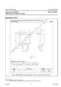 BUK129-50DL Datasheet Page 5