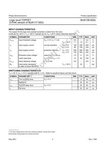 BUK138-50DL Datasheet Page 4