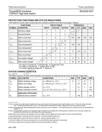 BUK202-50Y Datasheet Page 4