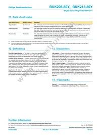 BUK213-50Y Datasheet Page 15