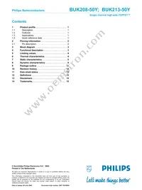 BUK213-50Y Datasheet Page 16