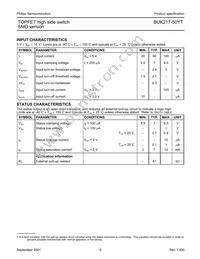 BUK217-50YT Datasheet Page 4