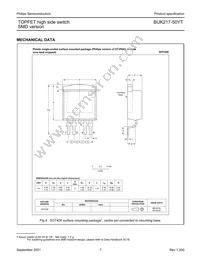 BUK217-50YT Datasheet Page 7