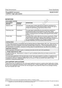 BUK219-50Y Datasheet Page 8