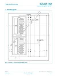 BUK221-50DY Datasheet Page 3