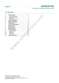 BUK6209-30C Datasheet Page 14