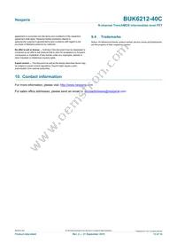 BUK6212-40C Datasheet Page 13