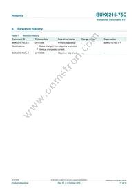 BUK6215-75C Datasheet Page 11